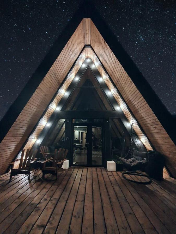 Nordik Cabin - Aframe With 2 Bedrooms Mărişel Extérieur photo