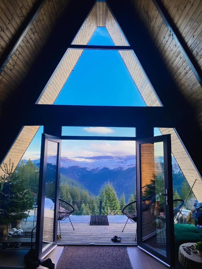 Nordik Cabin - Aframe With 2 Bedrooms Mărişel Extérieur photo