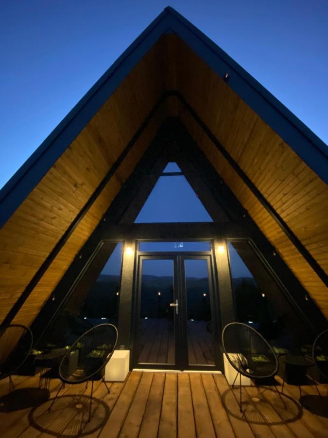 Nordik Cabin - Aframe With 2 Bedrooms Mărişel Extérieur photo