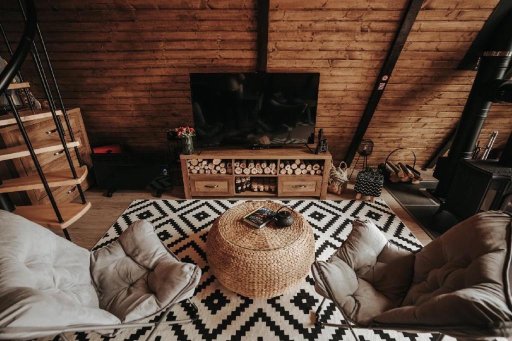 Nordik Cabin - Aframe With 2 Bedrooms Mărişel Extérieur photo